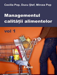 coperta carte managementul calitatii alimentelor  de cecilia pop, ducu stef, mircea pop